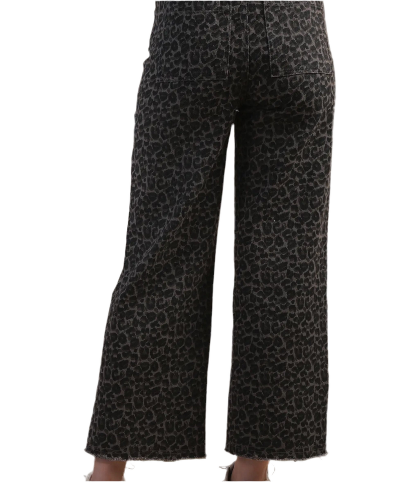 LEOPARD MARINE STRAIGHT PANT