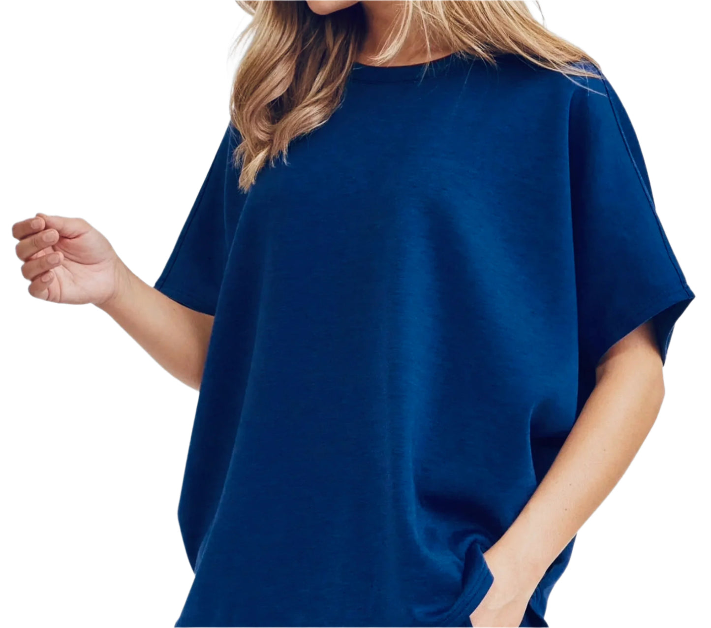 PONCHO TOP & BELL BOTTOM