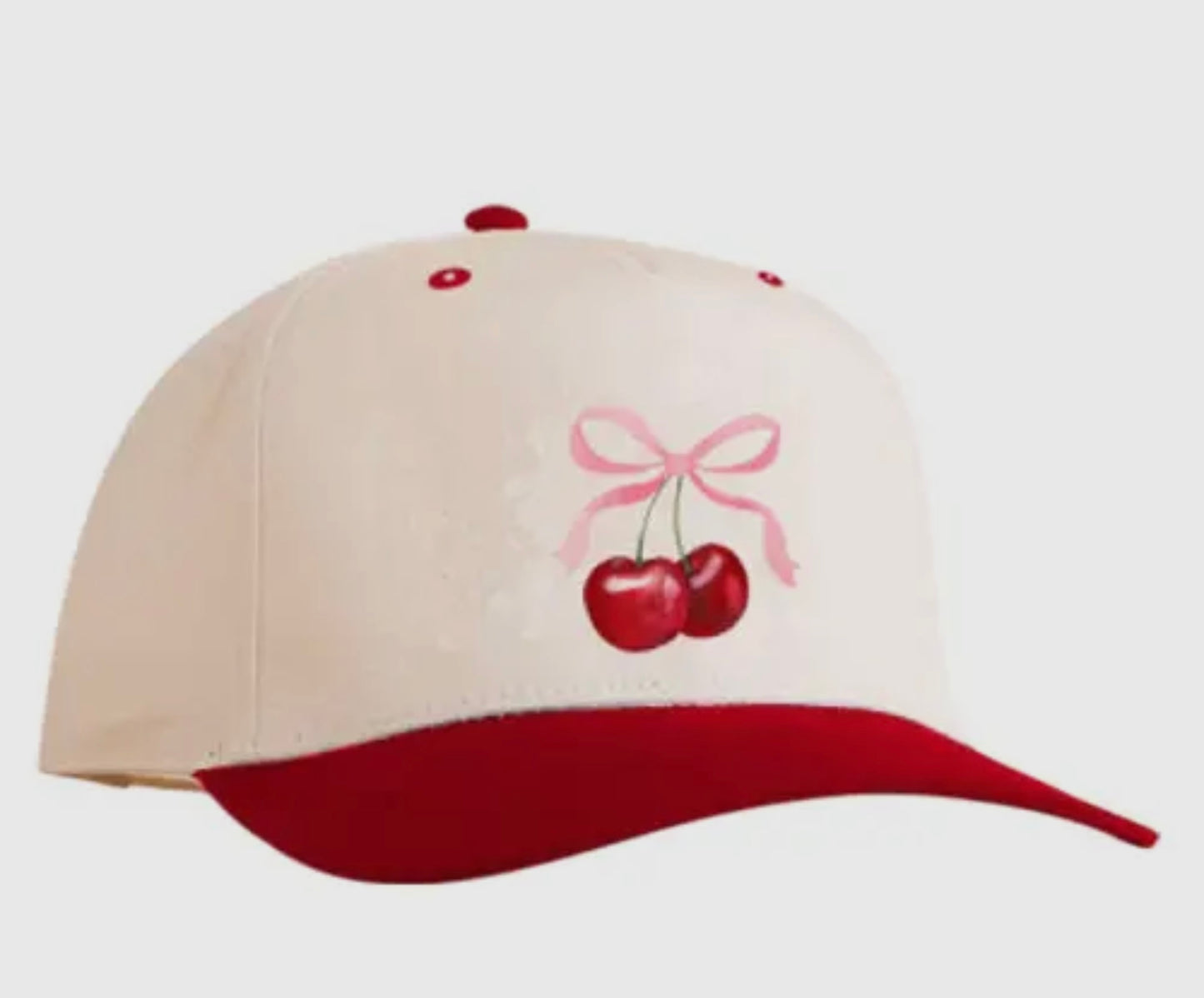 HAT: CHERRY BOW CAP