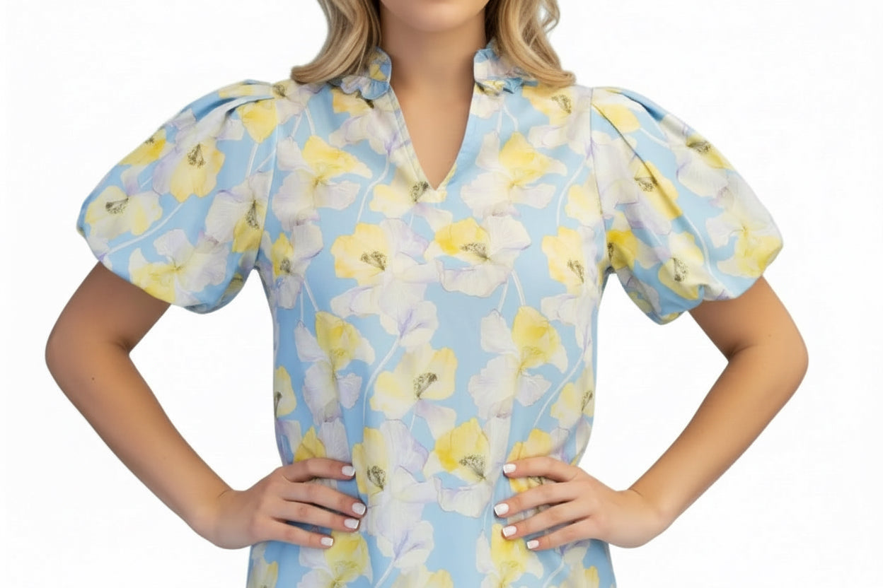 CLOUD NINE FLORAL TOP