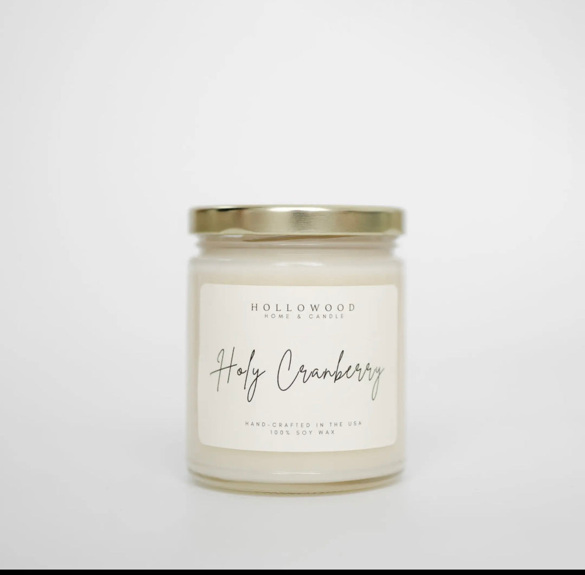 CANDLE: HOLY CRANBERRY