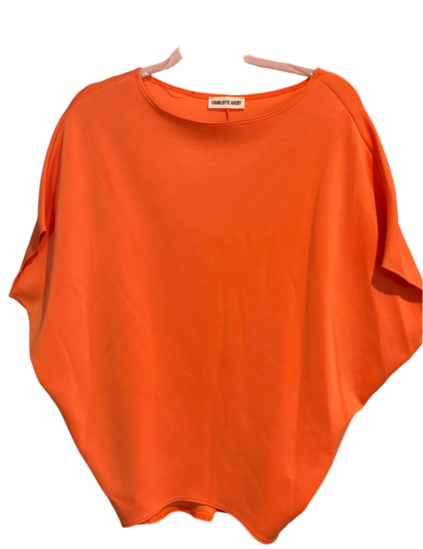 SHORT SLEEVE DOLMAN TOP