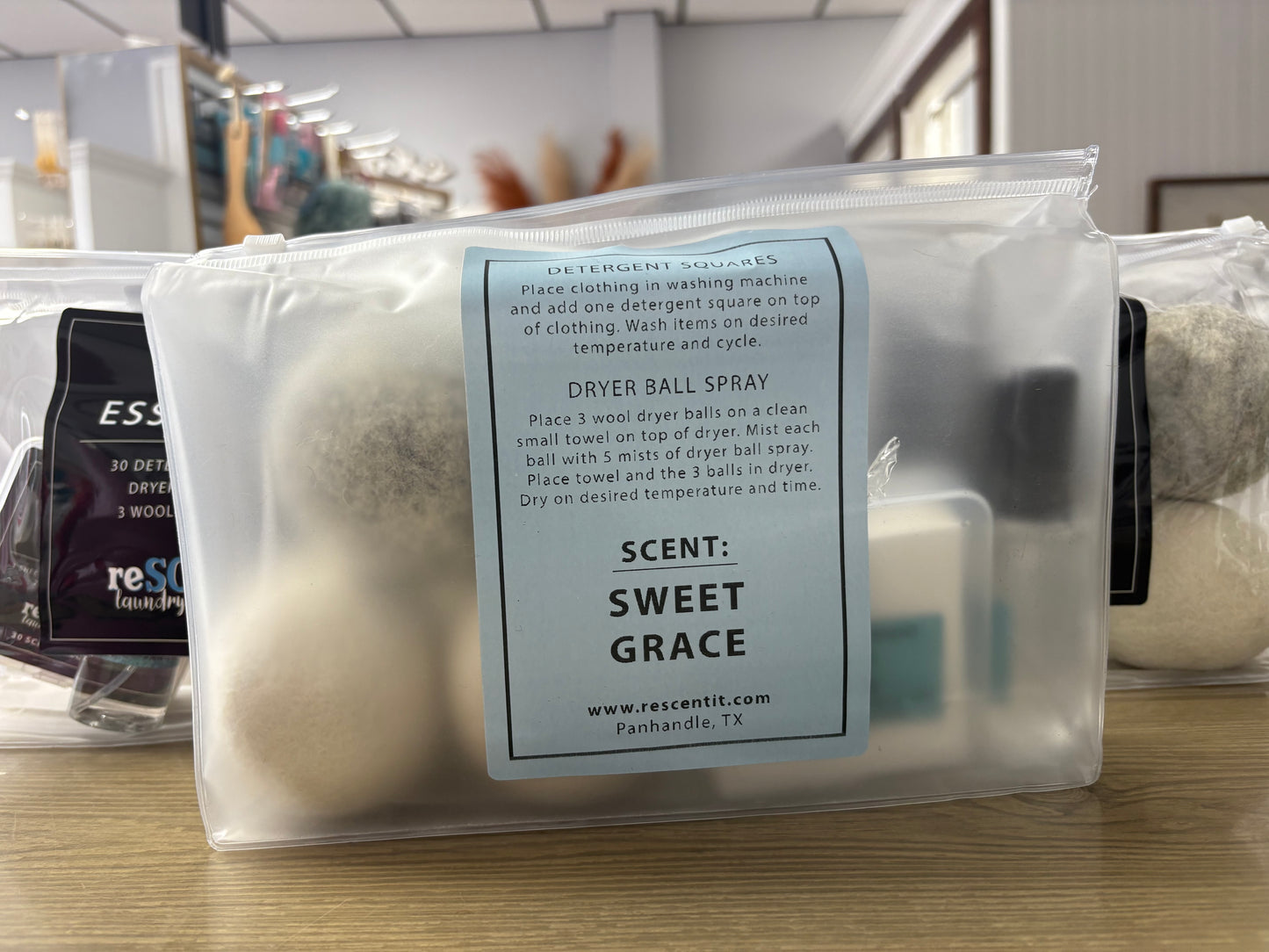 LAUNDRY ESSENTIALS: SWEET GRACE