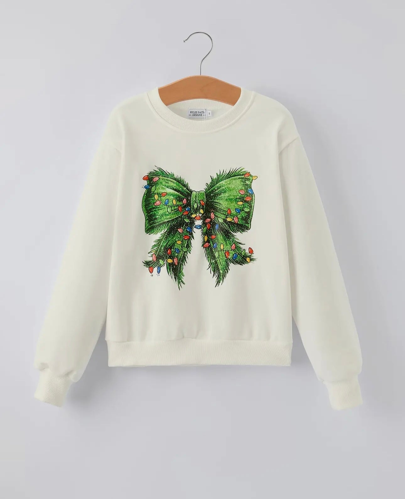 MOMMY CHRISTMAS BOW TOP