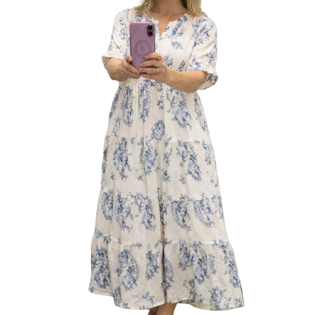 BLUE DAYDREAMS DRESS