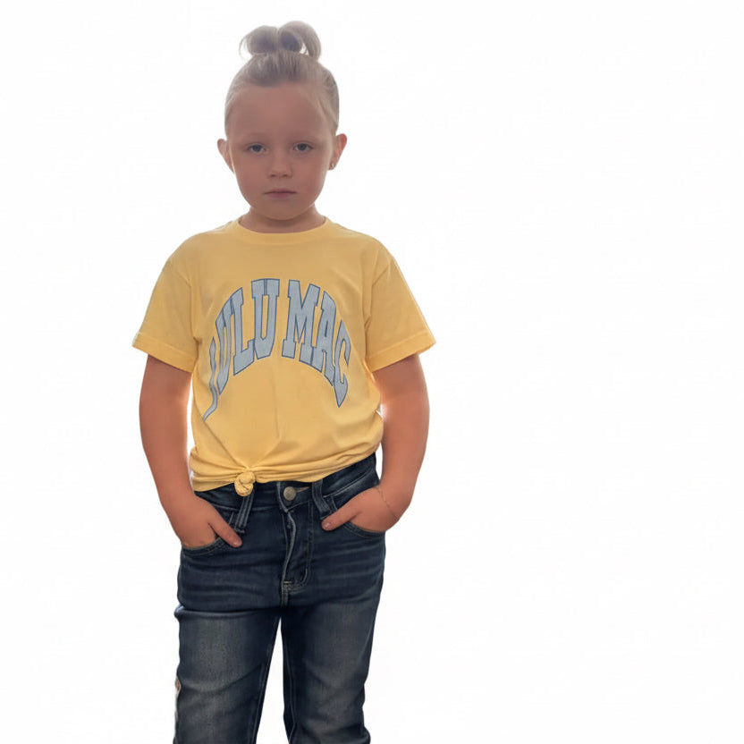 BUTTER YELLOW LULU MAC TEE