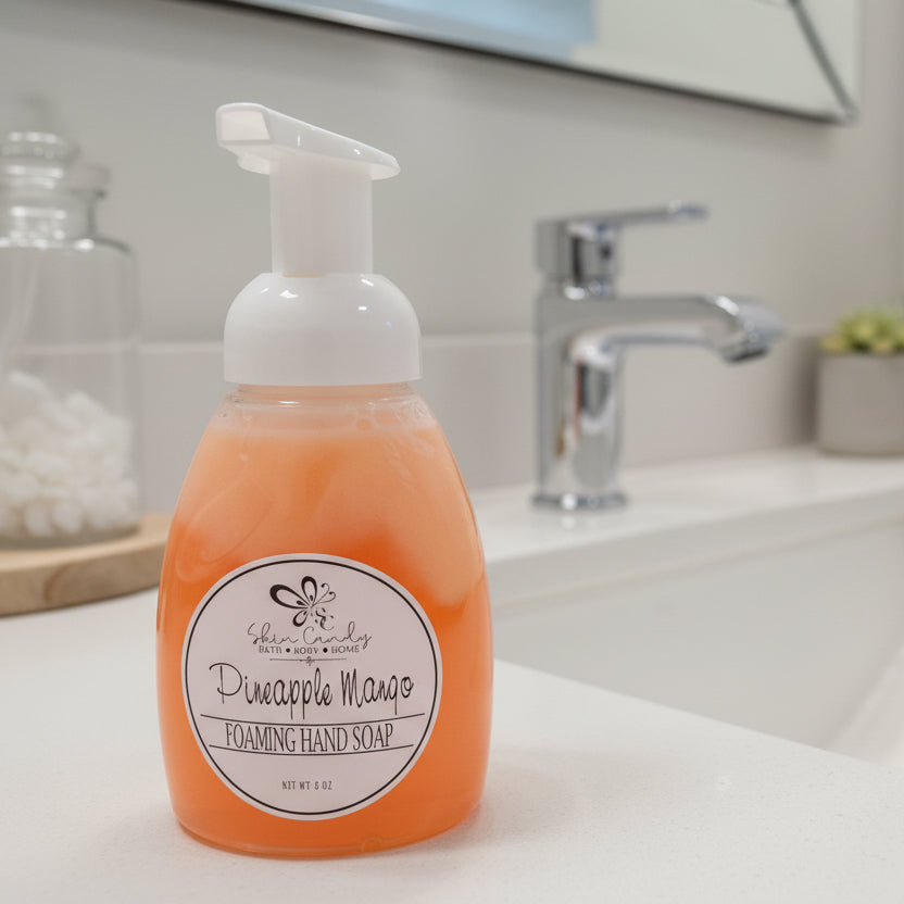 FOAMING HAND SOAP: PINEAPPLE MANGO