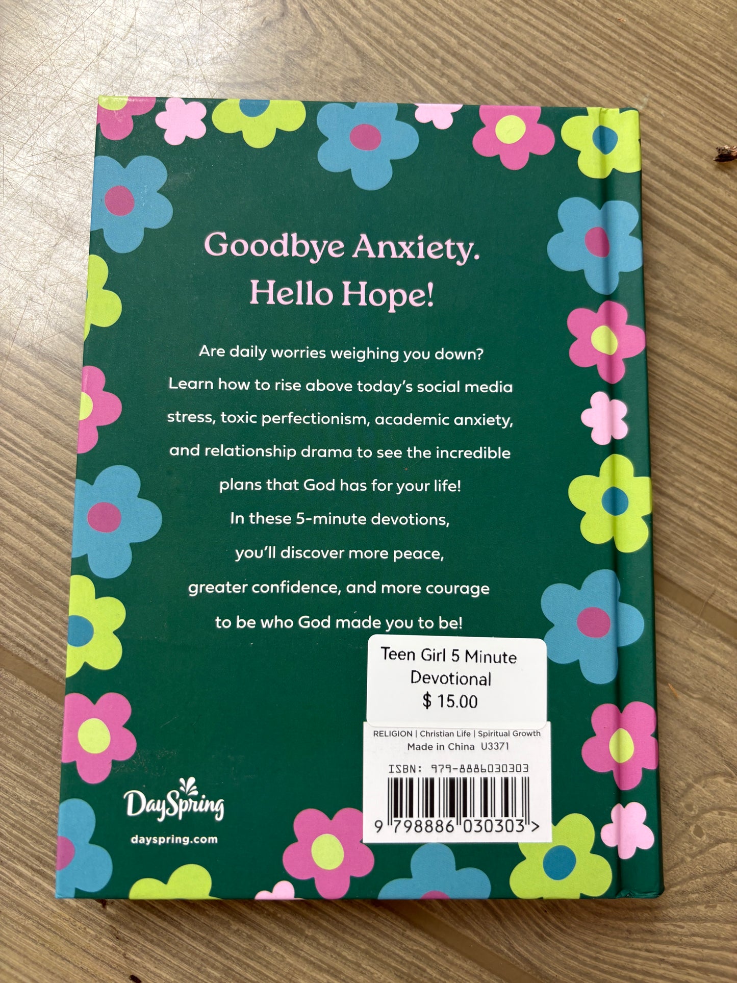 THE FIVE MINUTE TEEN GIRL DEVOTIONAL
