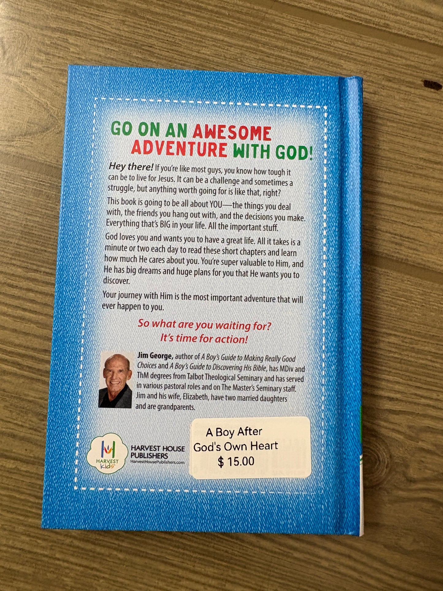 A BOY AFTER GOD'S OWN HEART ACTION DEVOTIONAL