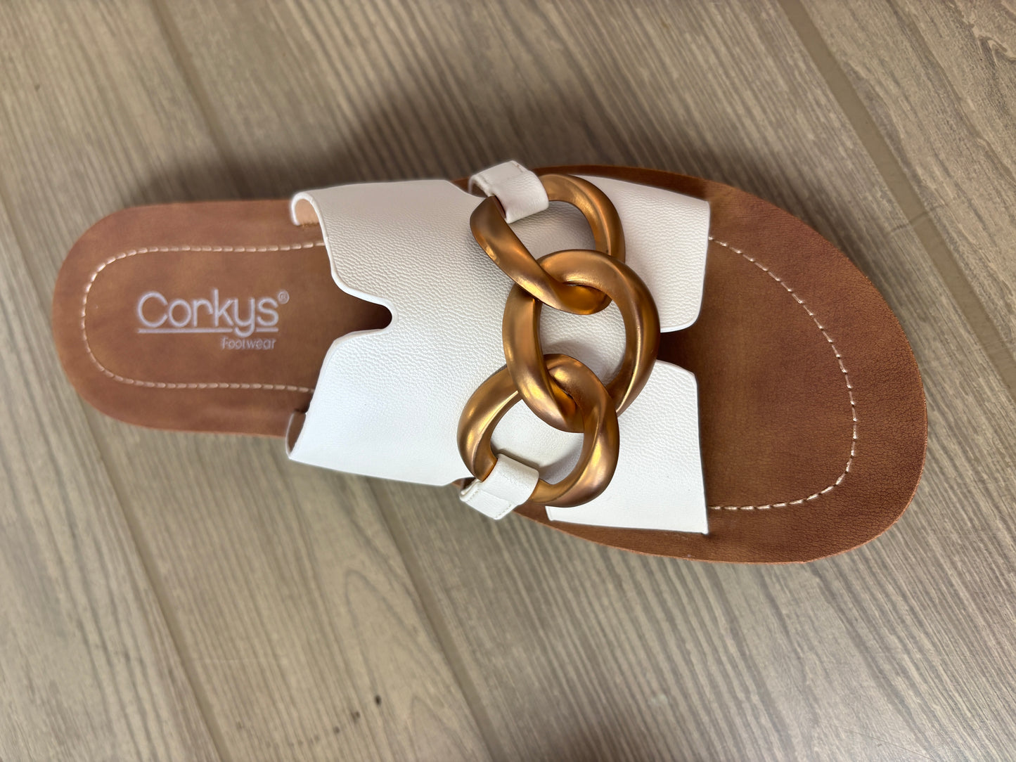CORKUS IVORY CHAIN LETTER SLIDES
