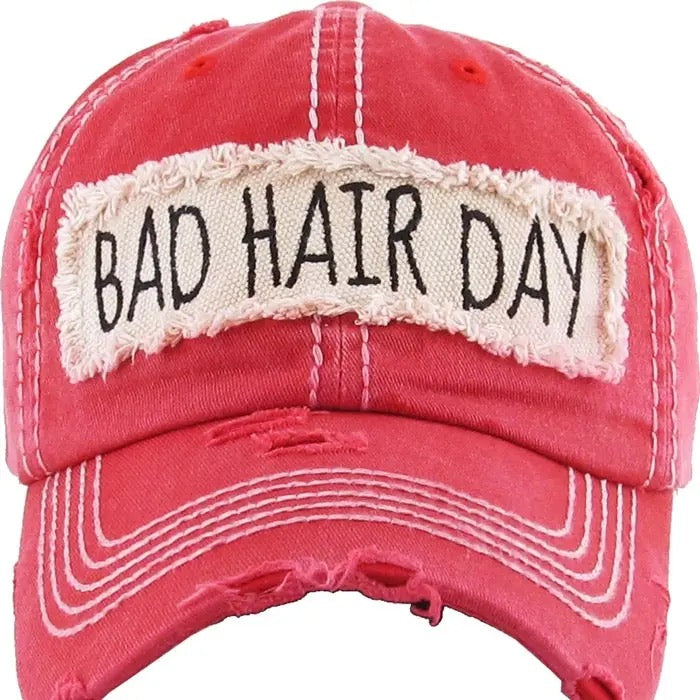 VINTAGE CAP: "BAD HAIR DAY"
