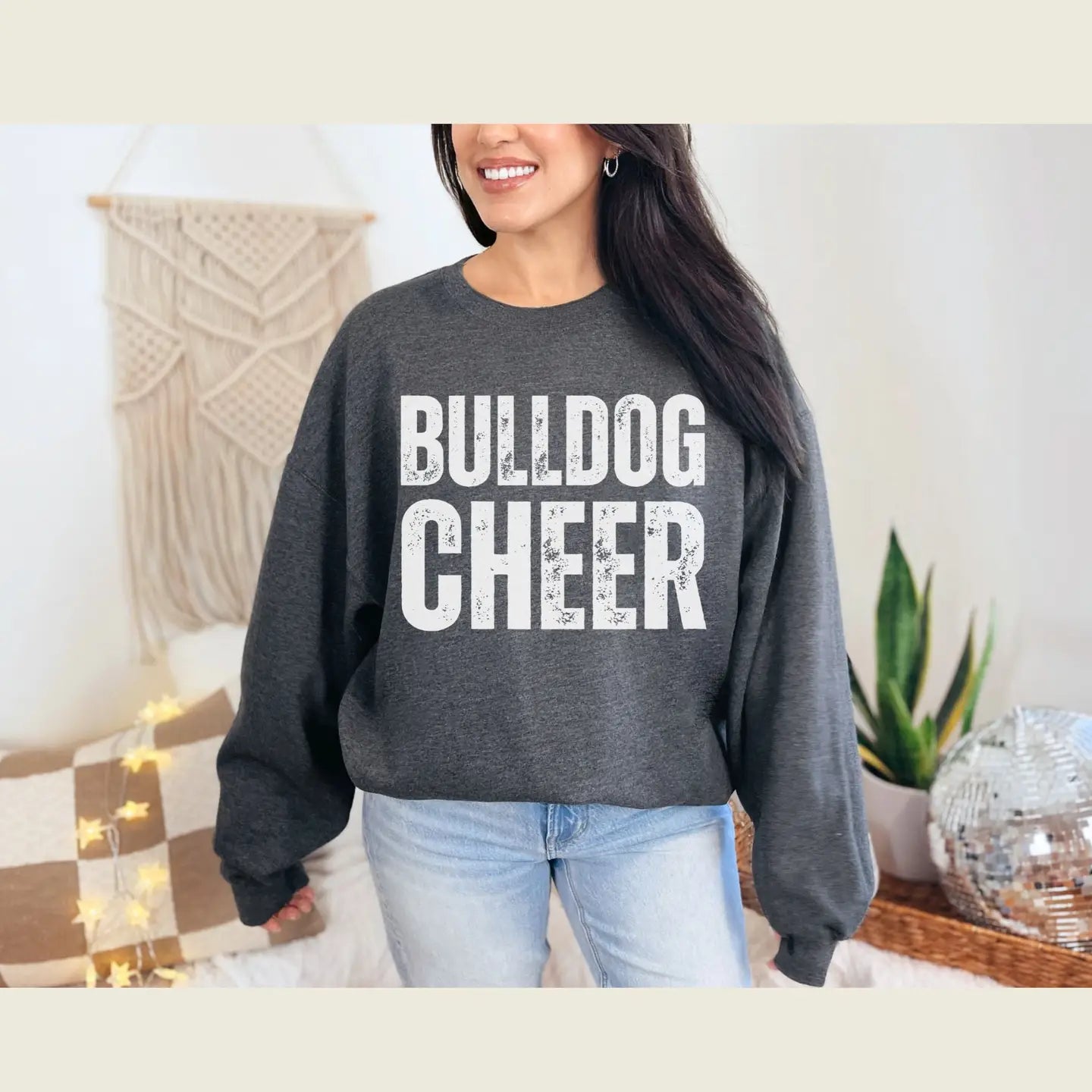 BULLDOGS CHEER SWEATSHIRT