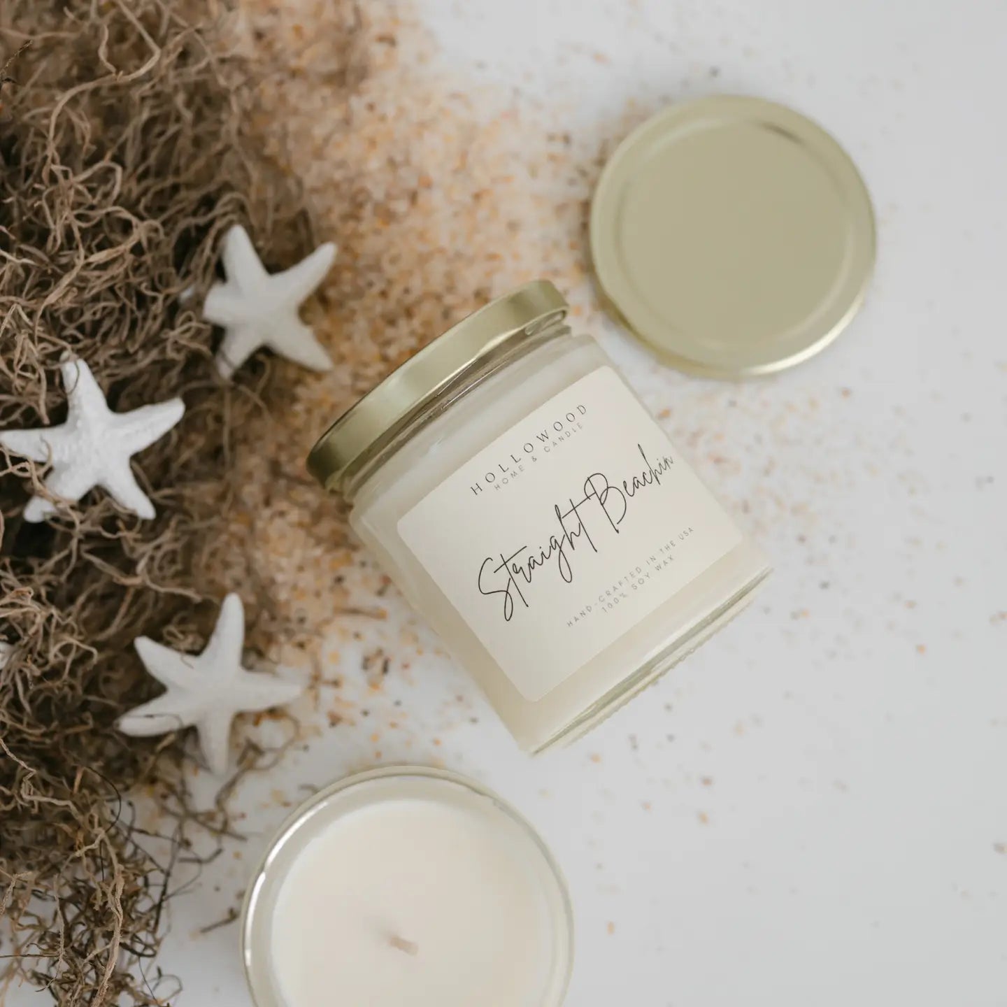 CANDLE: STRAIGHT BEACHIN