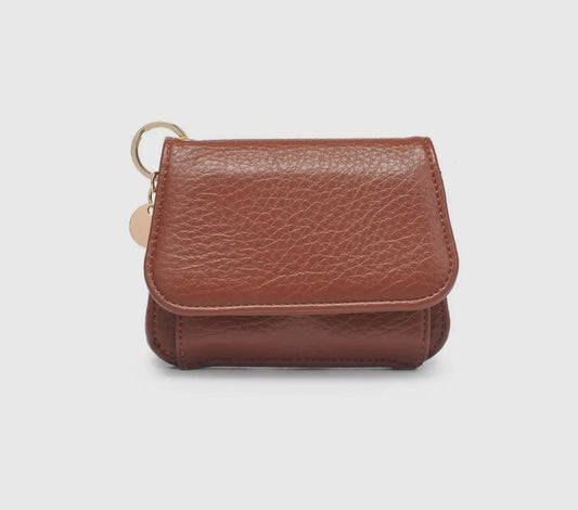 TRIFOLD PEBBLE WALLET