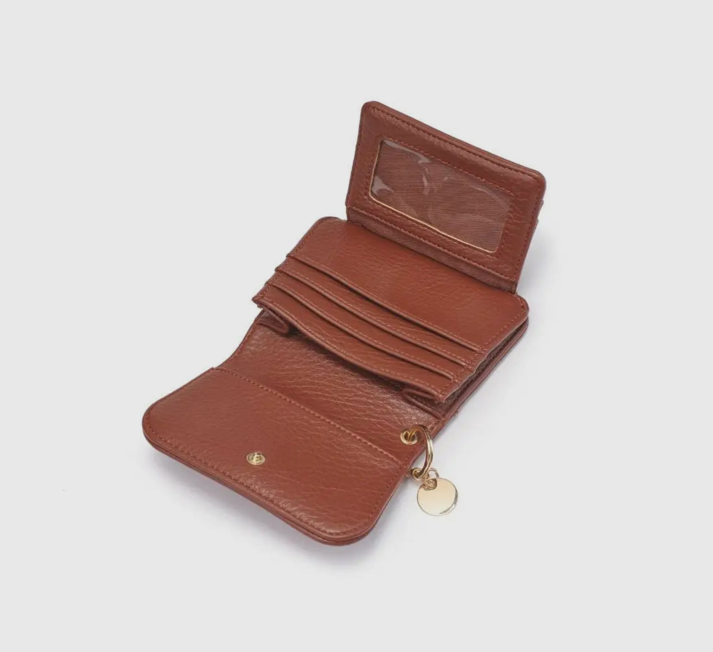 TRIFOLD PEBBLE WALLET
