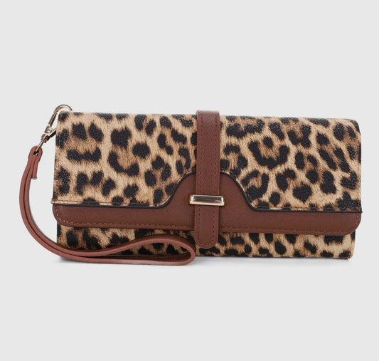 LEOPARD LONG WALLET