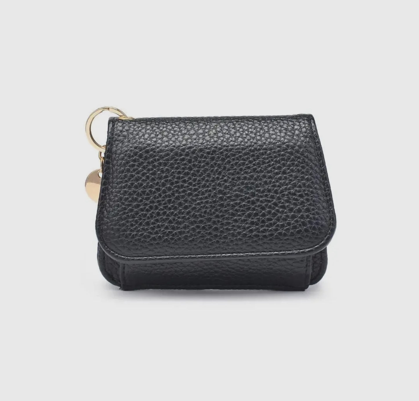TRIFOLD PEBBLE WALLET