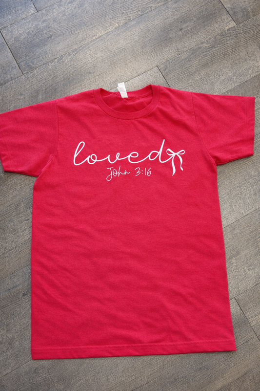 JOHN 3:16 SHORT SLEEVED TEE