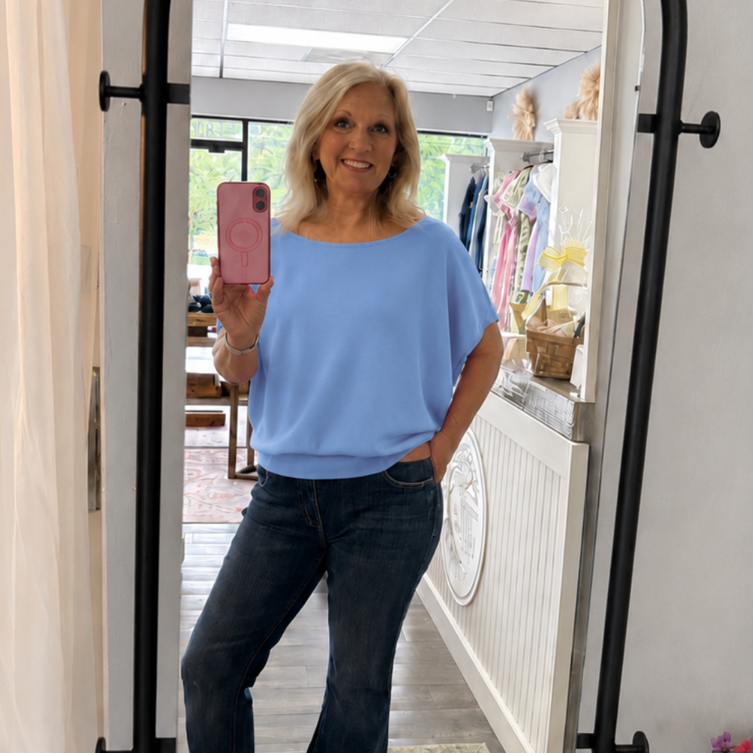 AMERICAN SKY DOLMAN TOP
