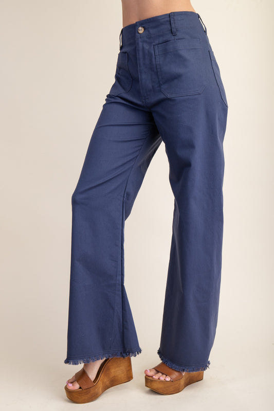 HIGH WAISTED FLARE LEG PANT