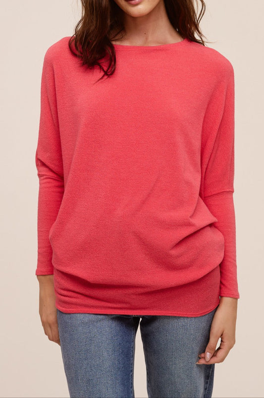LONG SLEEVE DOLMAN SLEEVE