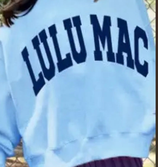 LULU MAC BABY BLUE PUFF