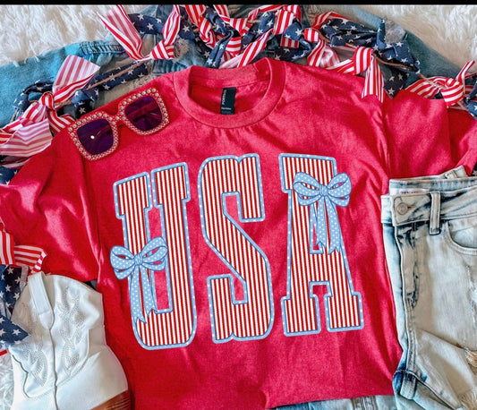 USA STRIPES TEE