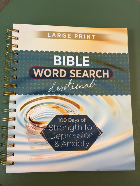 LARGE PRINT WORD SEARCH DEVOTIONAL