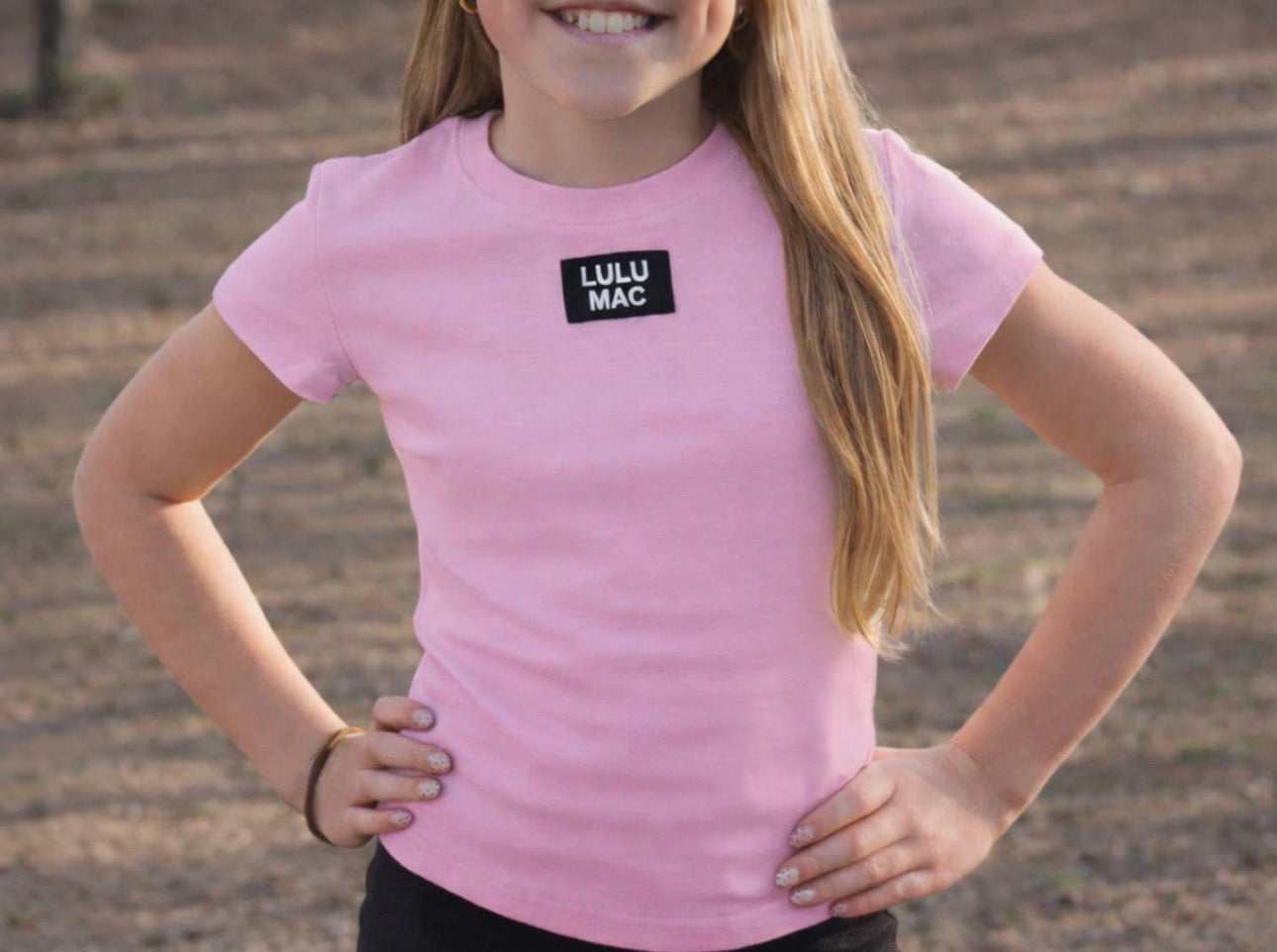 PINK LULU MAC YOUTH BABY DOLL TOP