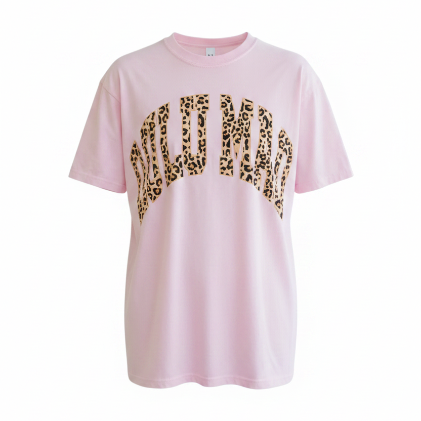 LIGHT PINK LULU MAC TEE