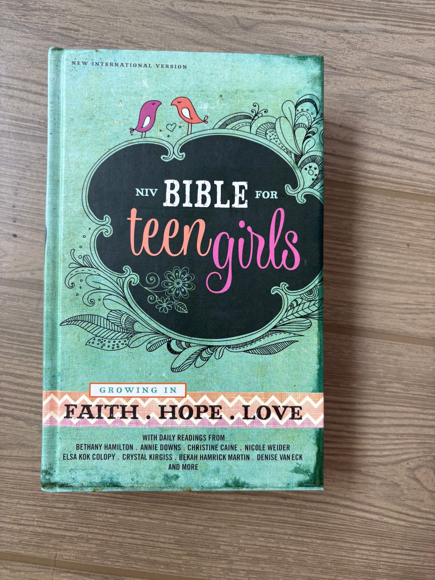 NIV BIBLE FOR TEEN GIRLS