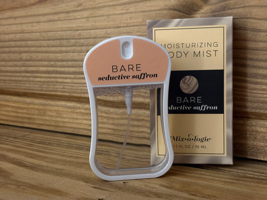 MOISTURIZING BODY MIST  "BARE"  (Seductive Saffron)