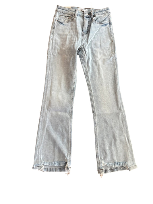 LOVERVET- RISE KICK FLARE JEANS