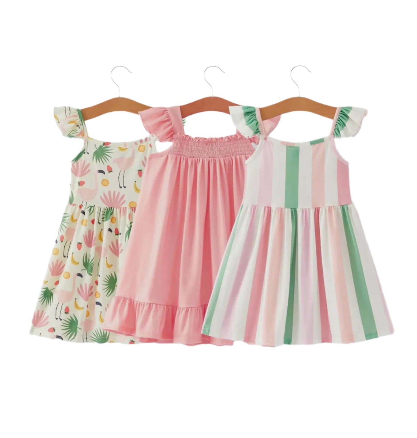 GIRLS PRETTY IN PINK DRESS