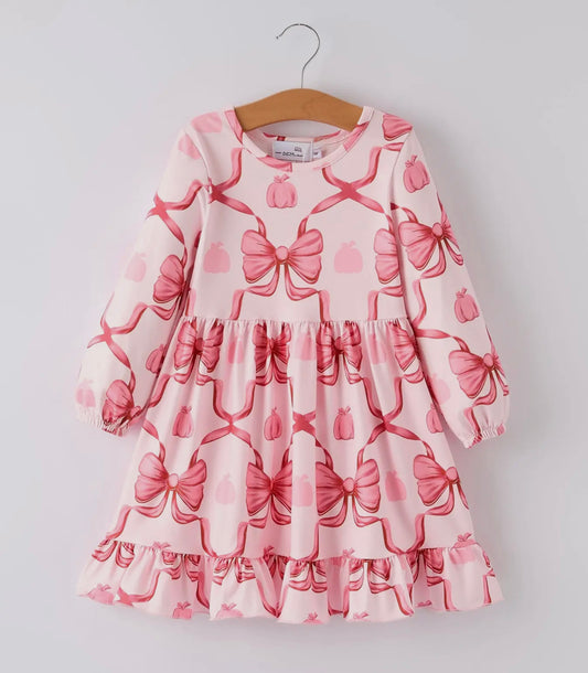 AUTUMN BOW DRESS