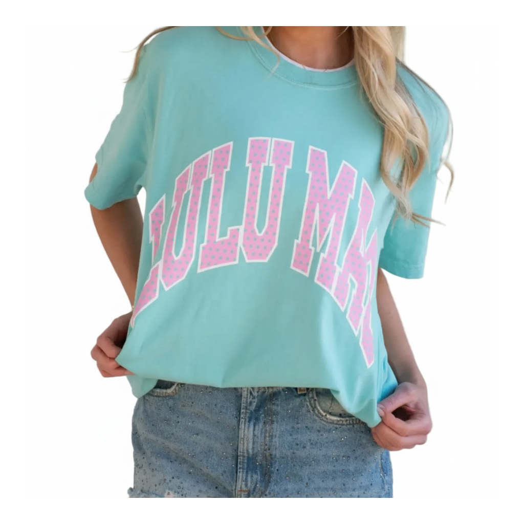 CHALKY MINT POLKA DOT LULU MAC