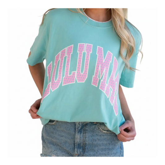 CHALKY MINT POLKA DOT LULU MAC