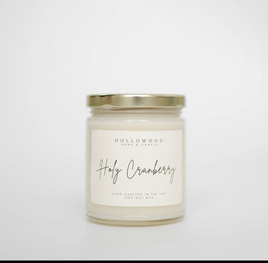 CANDLE: HOLY CRANBERRY