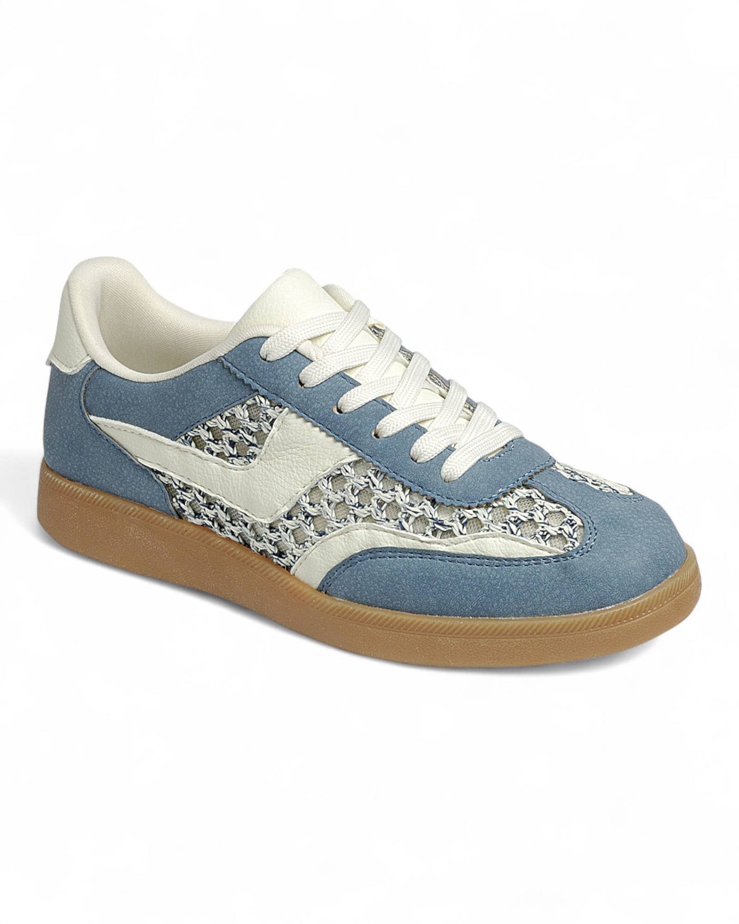 BLUE/WHITE ATHLEISURE SNEAKER