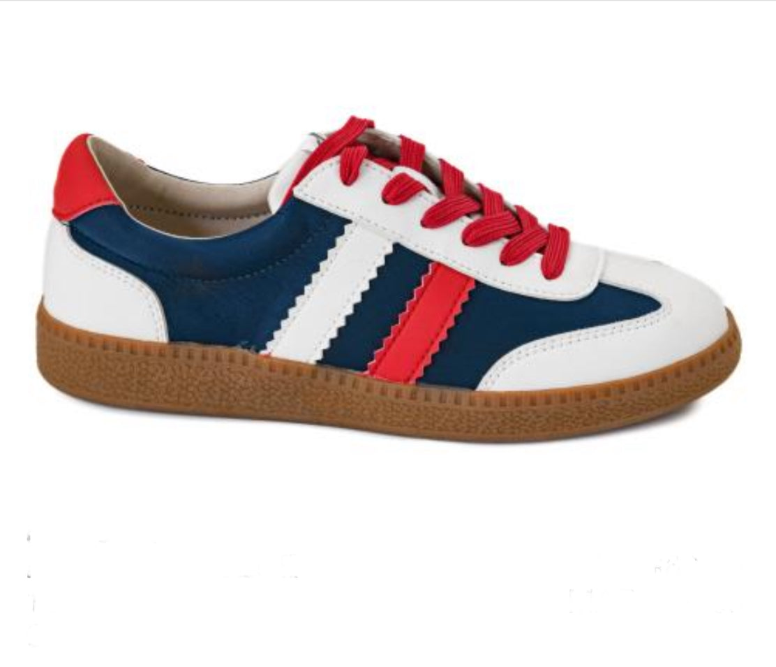 CORKYS HEADS UP RED, WHITE & BLUE