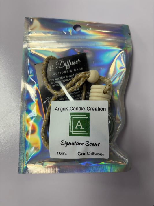 CAR DIFFUSER: SIGNATURE SCENT
