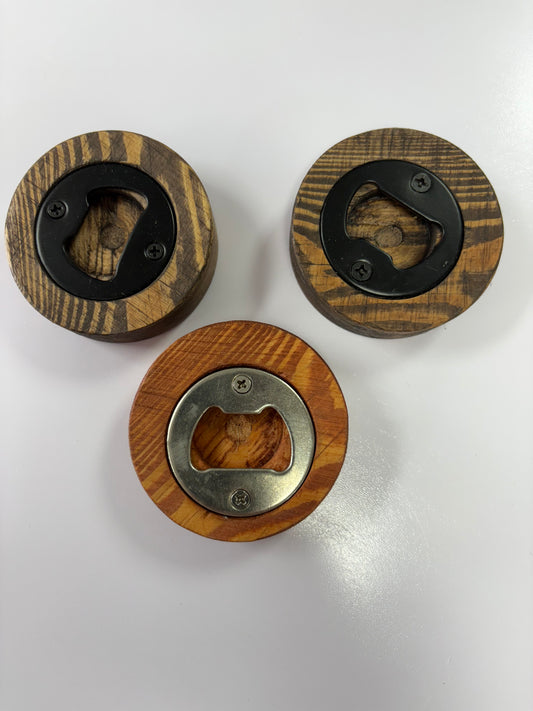 WOOD BOTTLE OPENERS