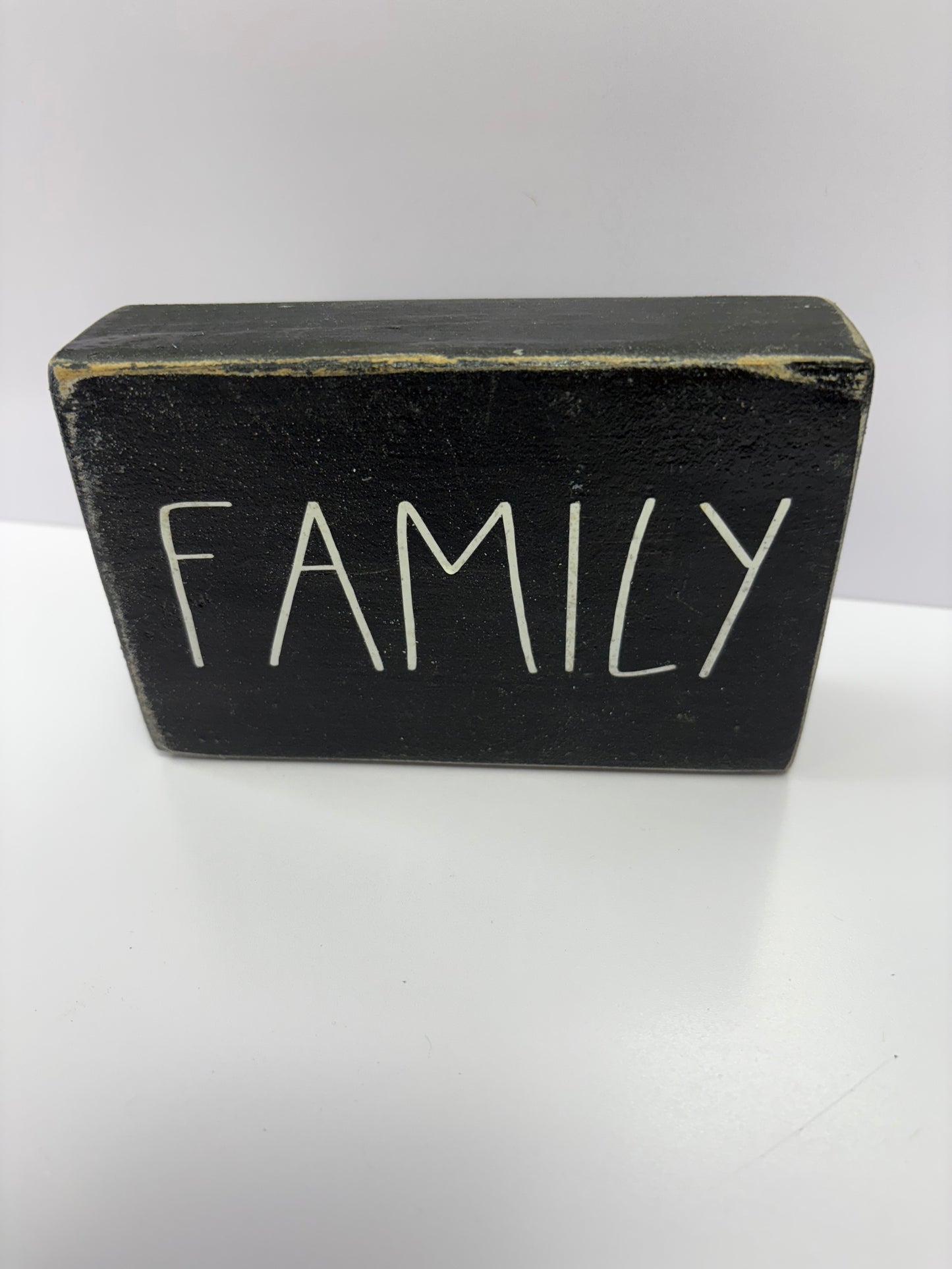 SMALL WOOD FAMILY BLOCK