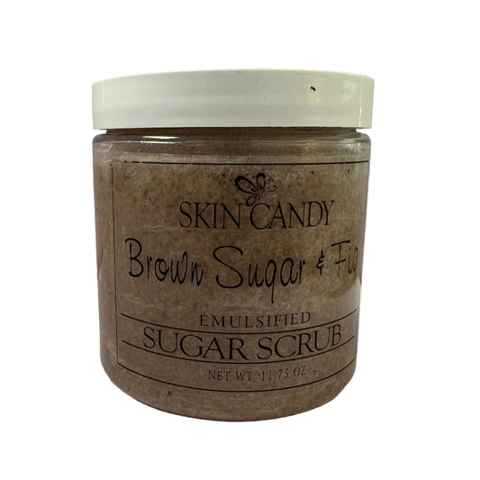 EMULSIFIED SUGAR SCRUB: BROWN SUGAR & FIG
