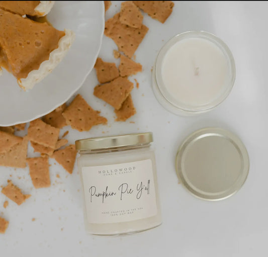 CANDLE: PUMPKIN PIE YALL!