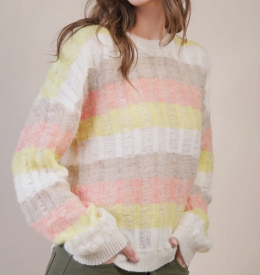 MULTI PASTEL SWEATER