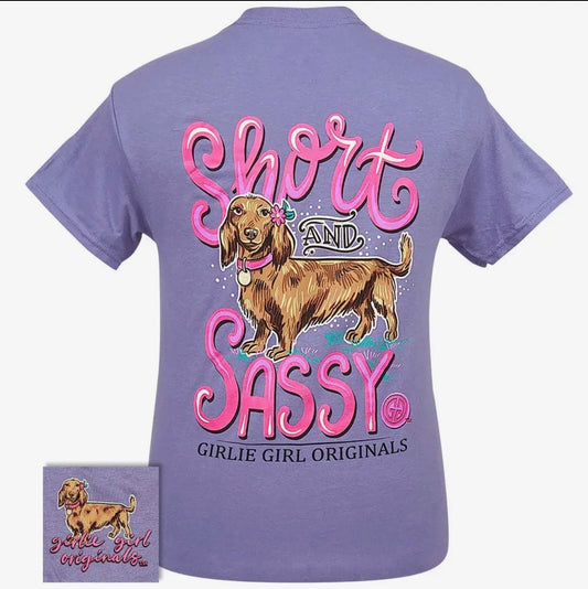 GIRLIE GIRL SHORT & SASSY TEE