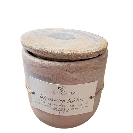 WOOD WICK CANDLE: WHISPERING WATERS