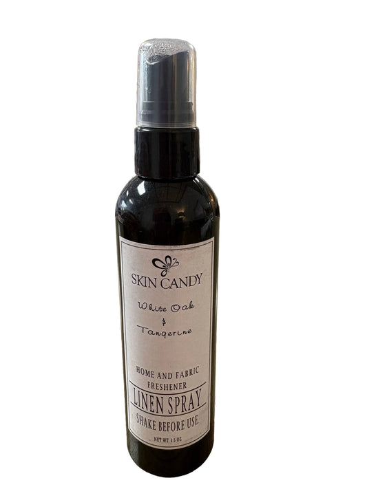 LINEN SPRAY: WHITE OAK & TANGERINE