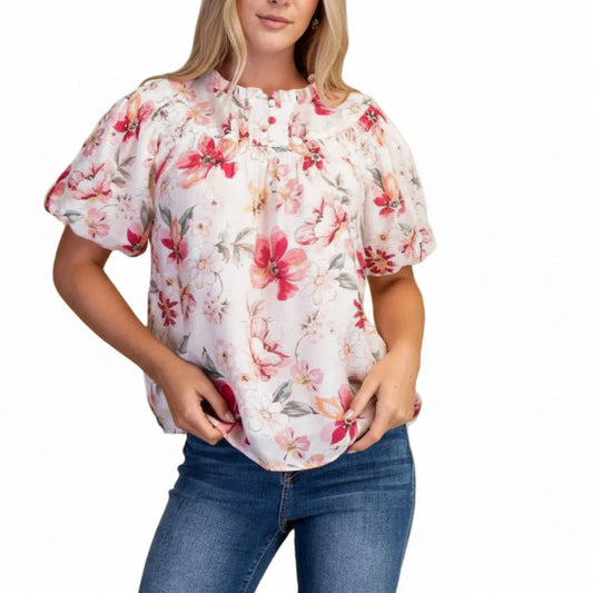 BLUSH PETAL GARDEN TOP